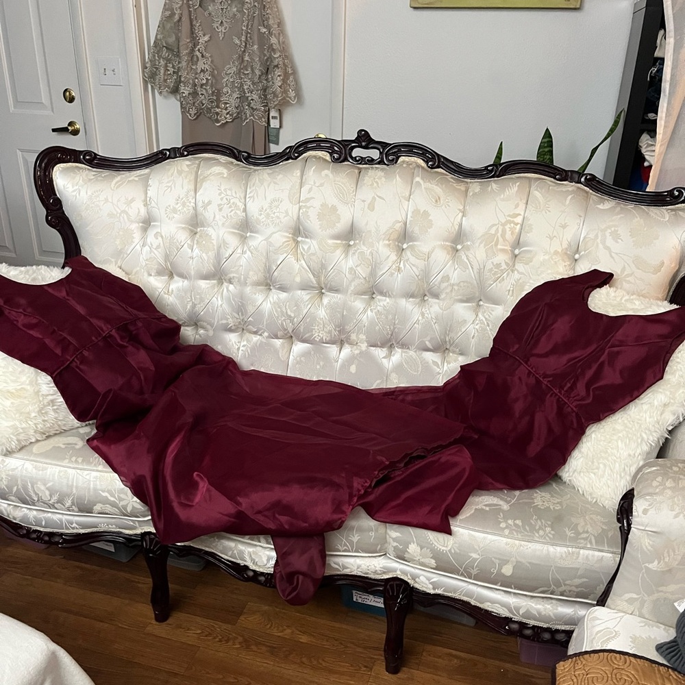 2 Identical custom made gown ( Small and Medium NWOT